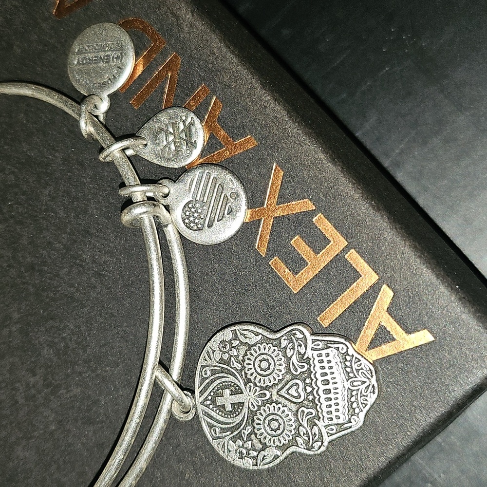 Alex and Ani Calavera Bracelet - Picture 3 of 7